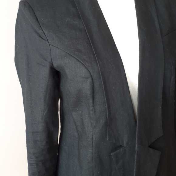 CPW black linen blazer - Picture 2 of 5